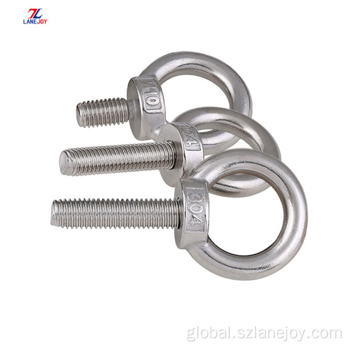 Lift Ring Screw Stainless Steel Long Eyebolt Ring Lifting Eyebolt Supplier
